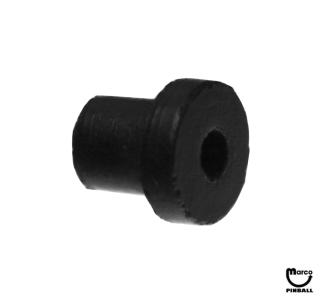 Rubber T - mini post black 3/8 X 3/8 inches