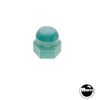 Post cap - nylon acorn nut 6-32 green