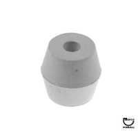 Rubber post cap - white 23-6543W