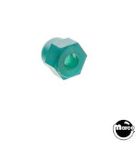Post cap - nylon acorn nut 6-32 green