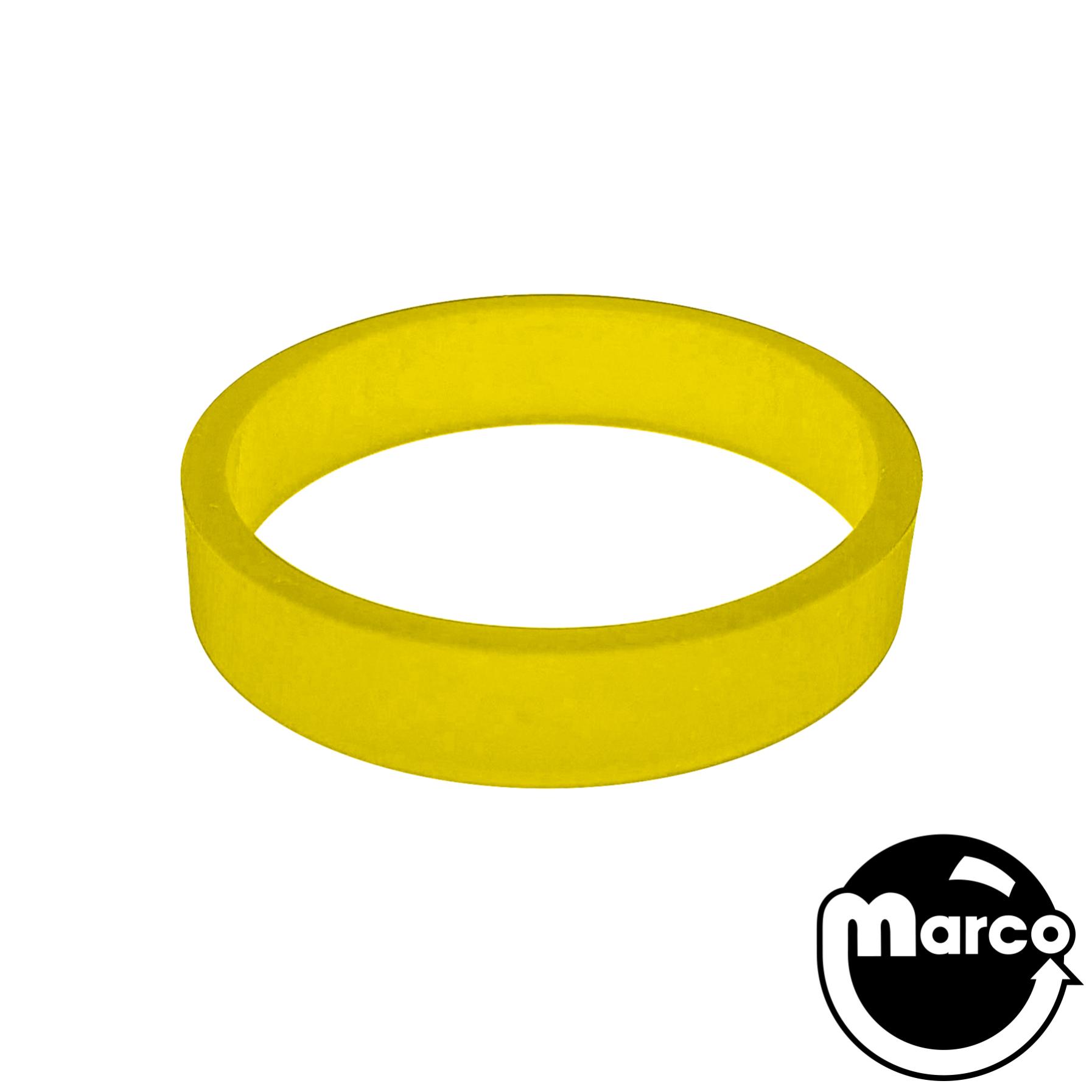 SB flipper narrow 0.375 in x 1.5 in ID ring, YELLOW