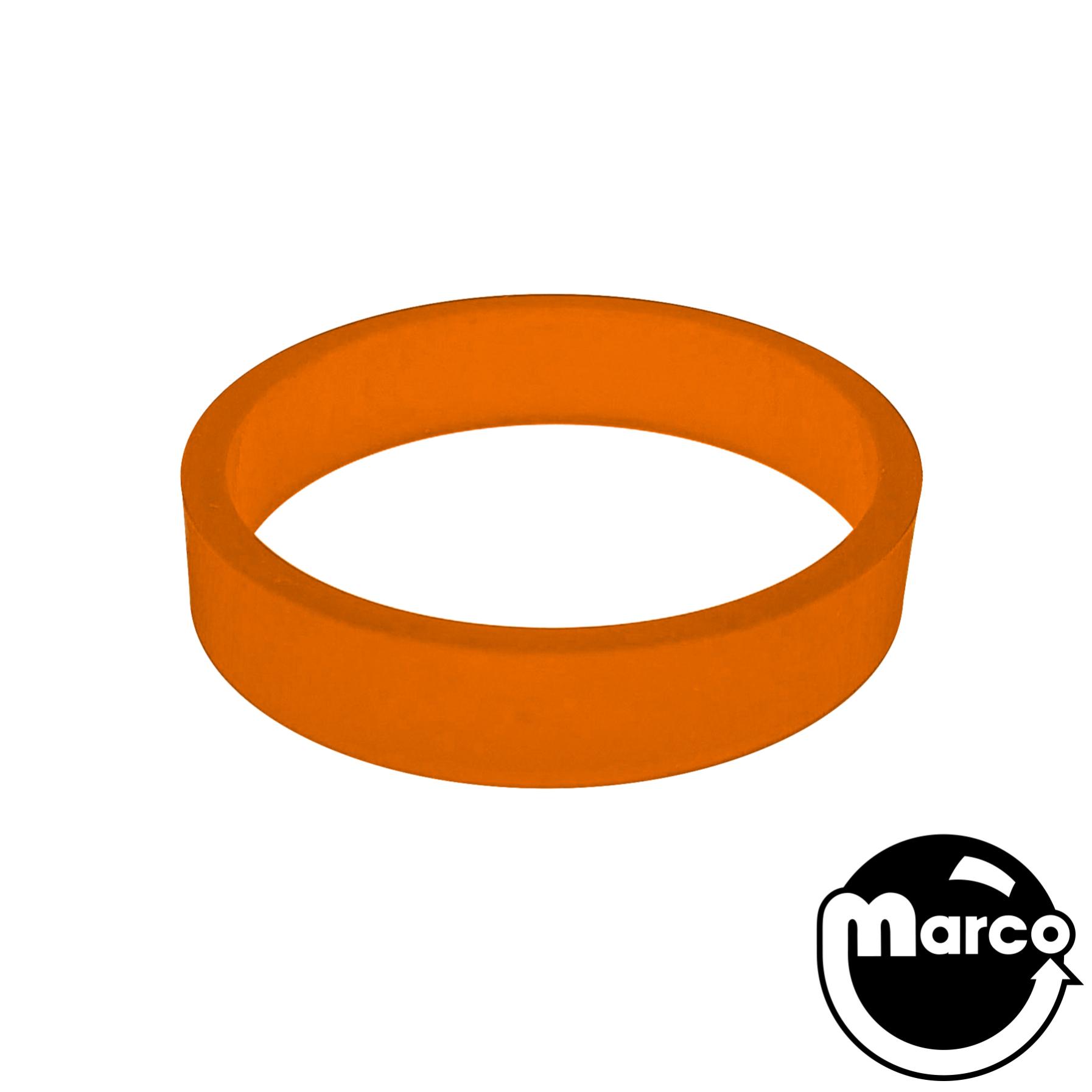 SB flipper narrow 0.375 in x 1.5 in ID ring, ORANGE