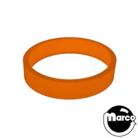 SB flipper narrow 0.375 in x 1.5 in ID ring, ORANGE