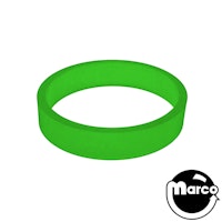 SB flipper narrow 0.375 in x 1.5 in ID ring GREEN