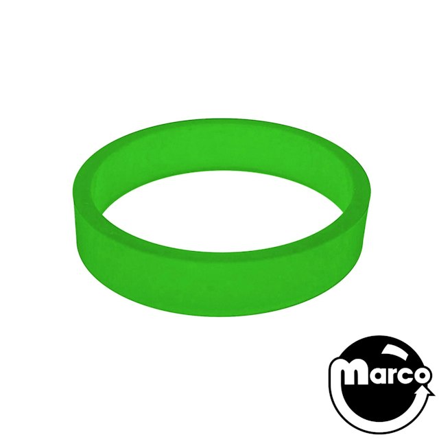 SB flipper narrow 0.375 in x 1.5 in ID ring GREEN