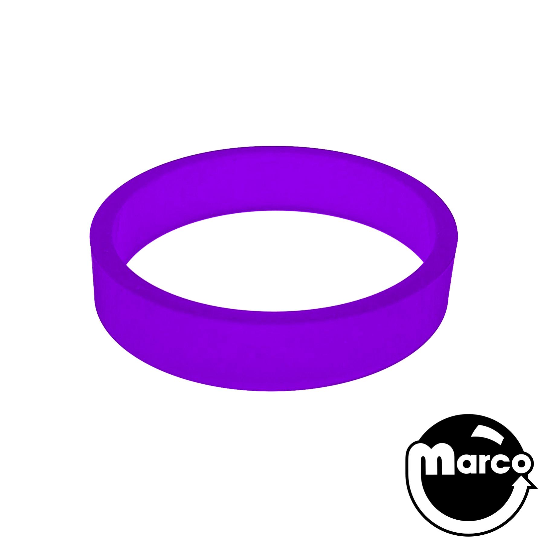 SB flipper narrow 0.375 in x 1.5 in ID ring PURPLE