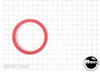 Super-Bands Flipper 0.5 in x 1-5/16 in ID RED Ring