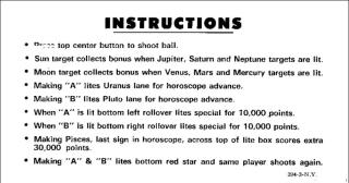 PLANETS (Williams) Score Cards (2)