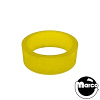 SB flipper mini 0.5 in x 1.25 in ID ring, yellow trans