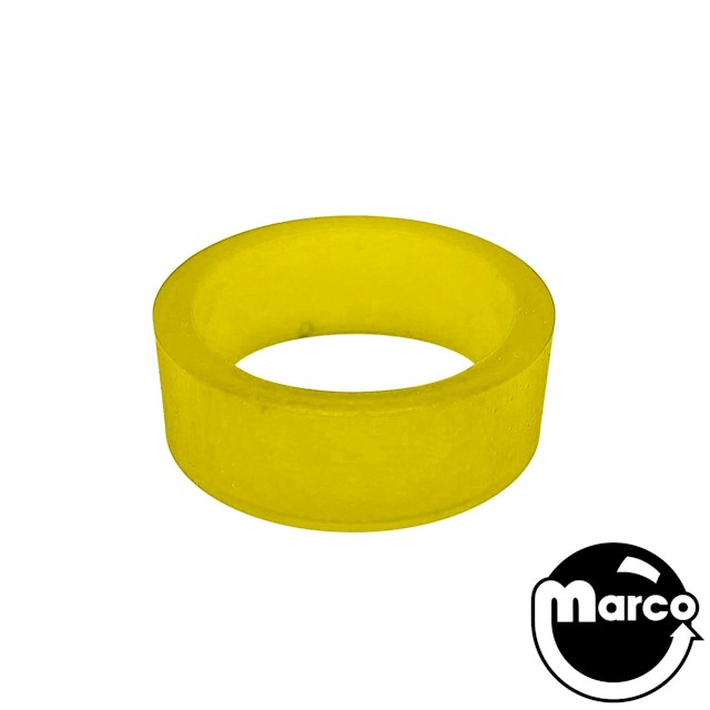 SB flipper mini 0.5 in x 1.25 in ID ring, yellow trans