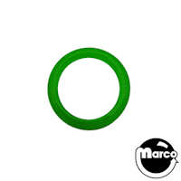Super-Bands&trade; polyurethane ring 1 inch ID green