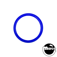 Super-Bands&trade; polyurethane ring 3 inch blue
