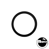 Super-Bands&trade; polyurethane ring 3 inch black