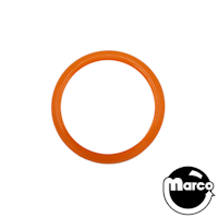 Super-Bands&trade; polyurethane ring 3 inch orange