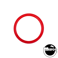 Super-Bands&trade; polyurethane ring 3 inch red