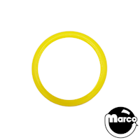 Super-Bands&trade; polyurethane ring 3-1/2 inch yellow