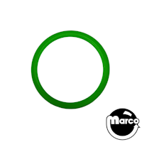 Super-Bands&trade; polyurethane ring 4 inch green