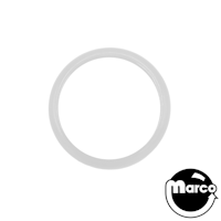 Super-Bands&trade; polyurethane ring 4 inch white