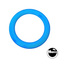 Titan&trade; Silicone ring - Translucent Blue 1-1/4 inch ID
