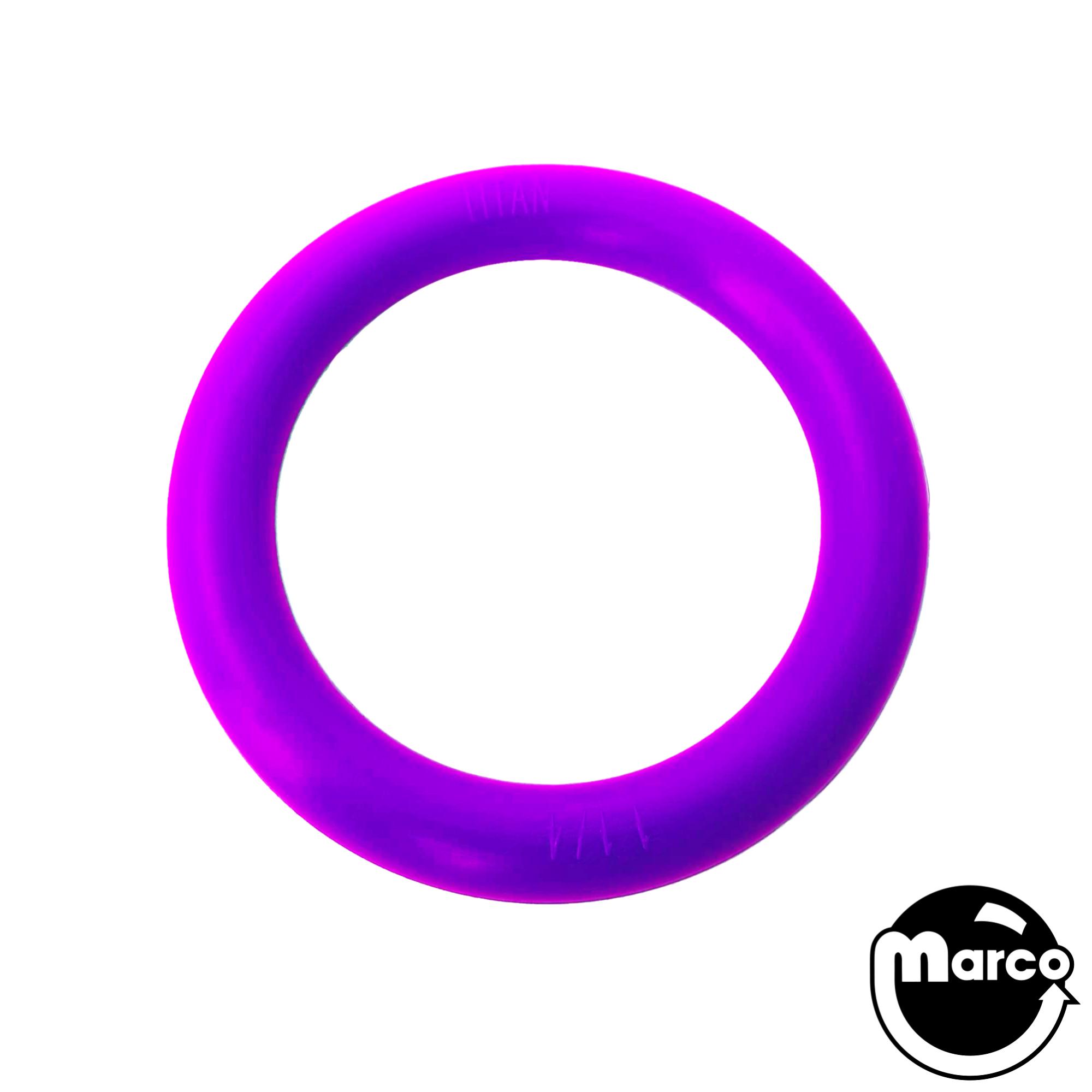 Titan™ Silicone ring - Translucent Purple 1-1/4 inch ID