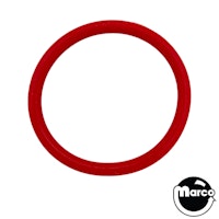 Titan&trade; Silicone ring - Red 2-1/2 inch ID