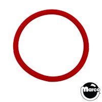 Titan&trade; Silicone ring - Red 3 inch ID