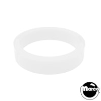 Titan&trade; Silicone - flipper band 1/2 x 1-1/2 inch clear
