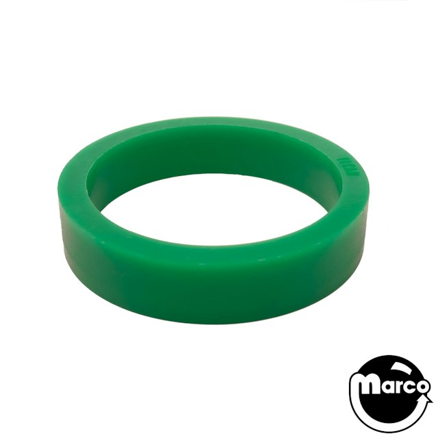 Titan™ Silicone - flipper 1/2 x 1-1/2 inch green