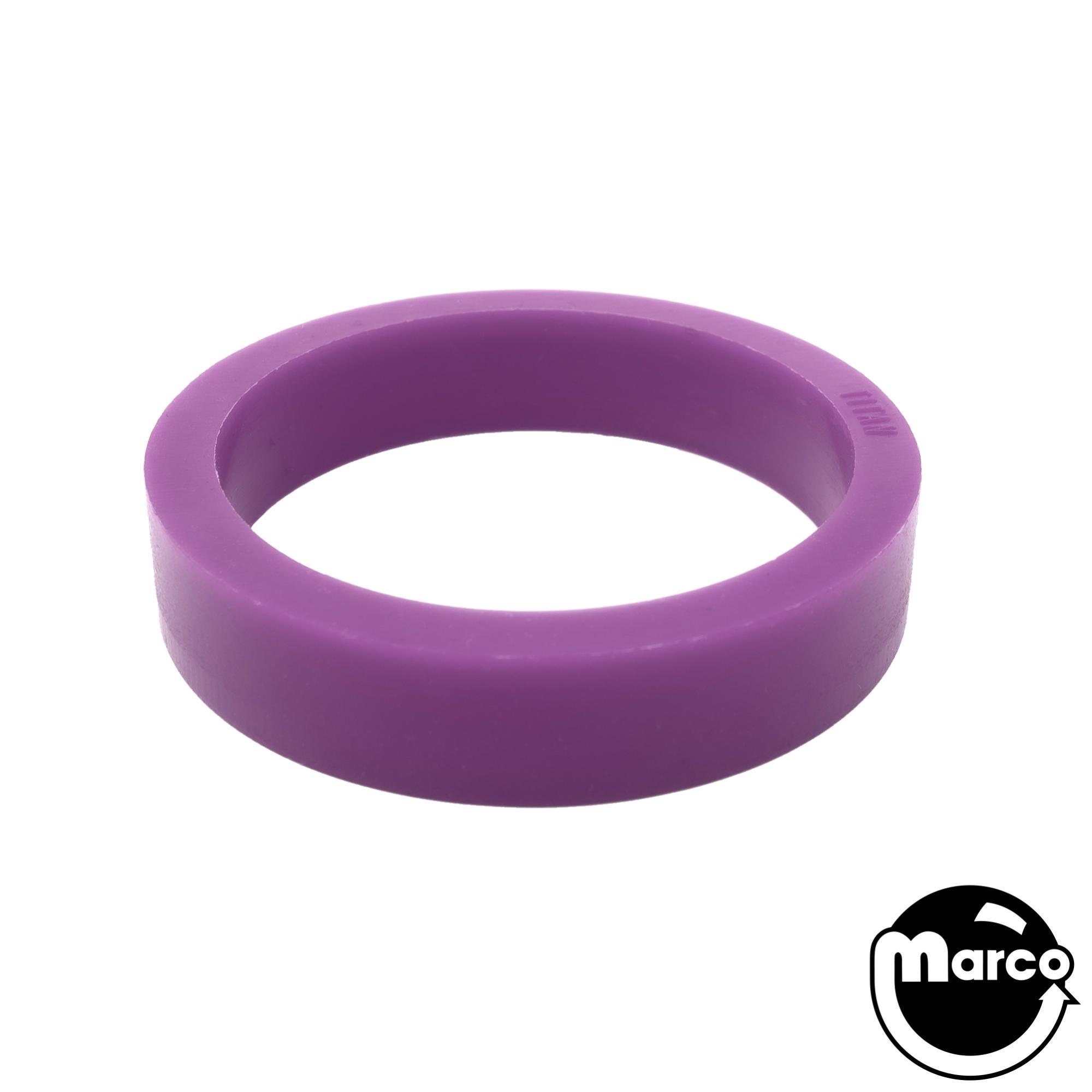 Titan™ Silicone - flipper 1/2 x 1-1/2 inch purple