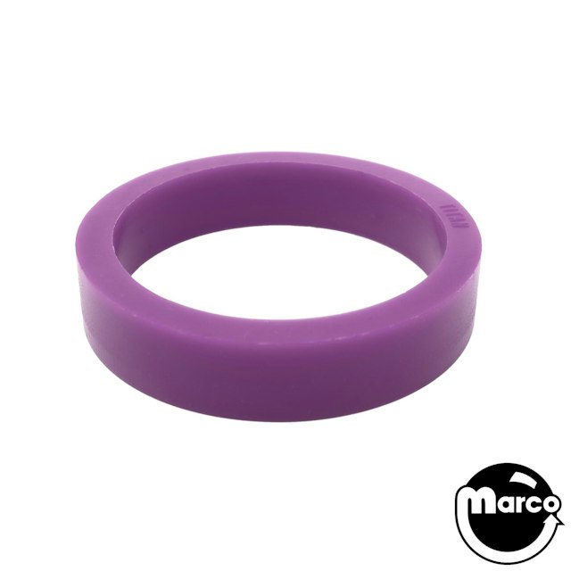 Titan™ Silicone - flipper 1/2 x 1-1/2 inch purple