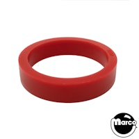 Titan&trade; Silicone - Flipper Band 1/2 x 1-1/2 inch RED