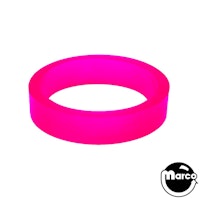 Titan&trade; Silicone - flipper 1/2 x 1-1/2 inch Translucent Pink
