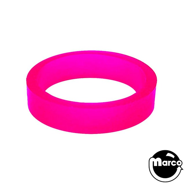 Titan™ Silicone - flipper 1/2 x 1-1/2 inch Translucent Pink