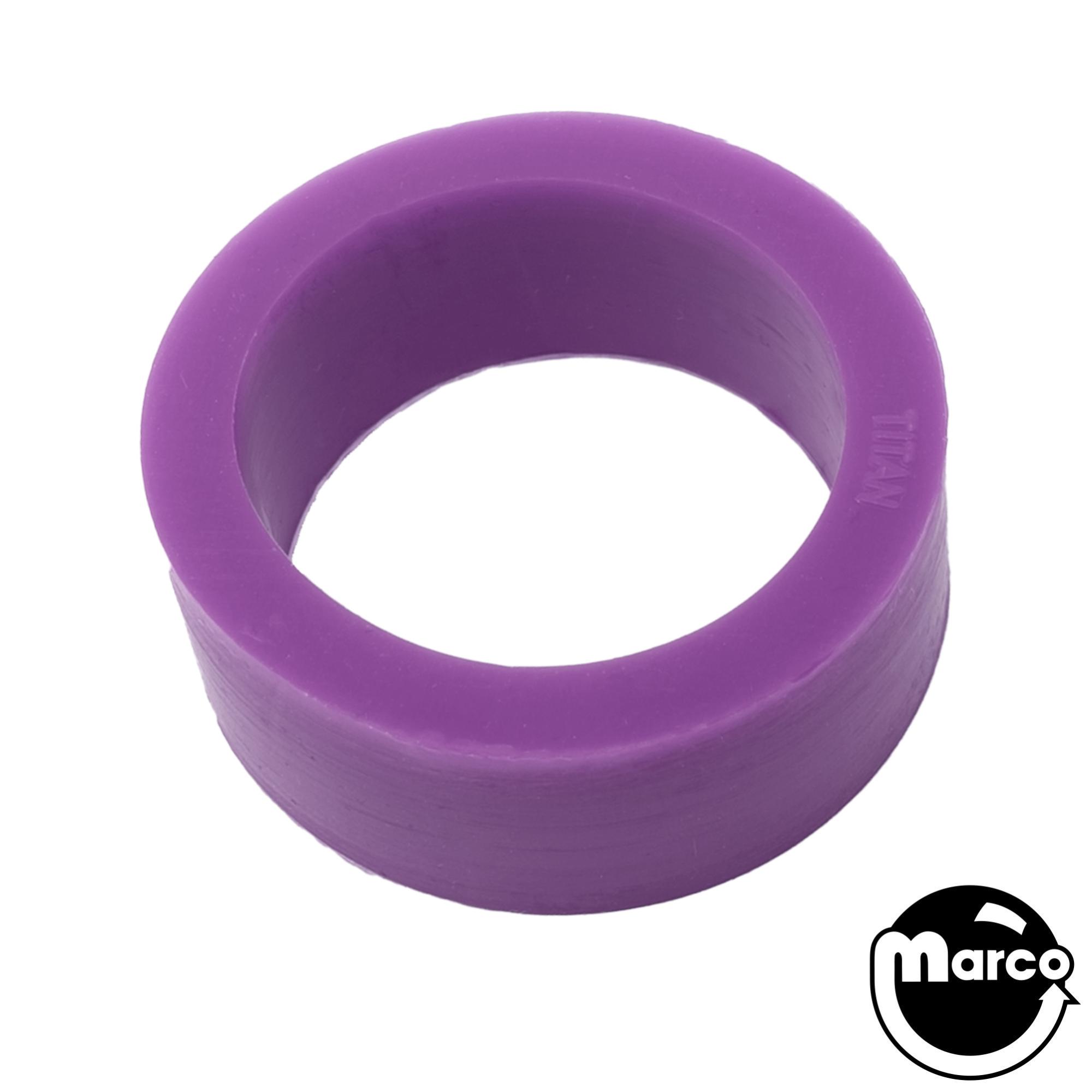 Titan™ Silicone Purple mini flipper 1/2 x 1 inch ID