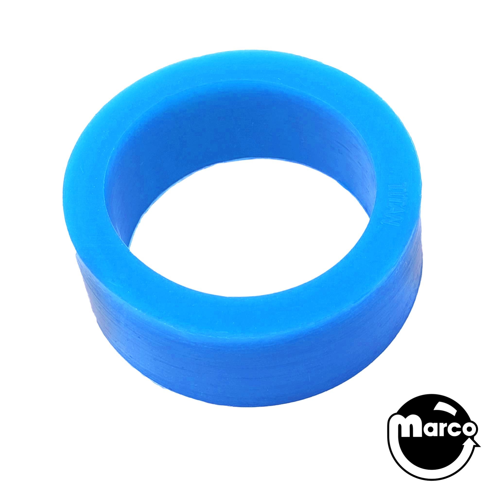 39S-6553-TB - Titan™ Silicone Translucent Blue mini flipper 1/2 x