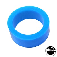 Titan&trade; Silicone Translucent Blue mini flipper 1/2 x 1 inch ID