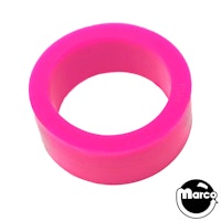 Titan&trade; Silicone translucent pink mini flipper rubber