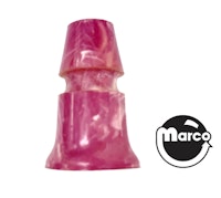 Post - smooth red plastic 1-5/32 inch