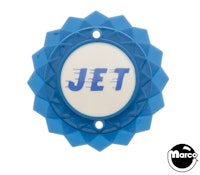 Pop bumper cap daisy dome 'Jet' B/B