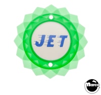 Pop bumper cap daisy dome 'Jet' G/B