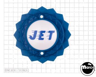Pop bumper cap daisy dome 'Jet' B/B