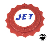 Pop bumper cap daisy dome 'Jet' R/B