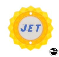 Pop bumper cap daisy dome 'Jet' Y/B