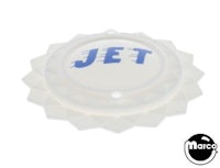 Pop bumper cap daisy dome 'Jet' W/W