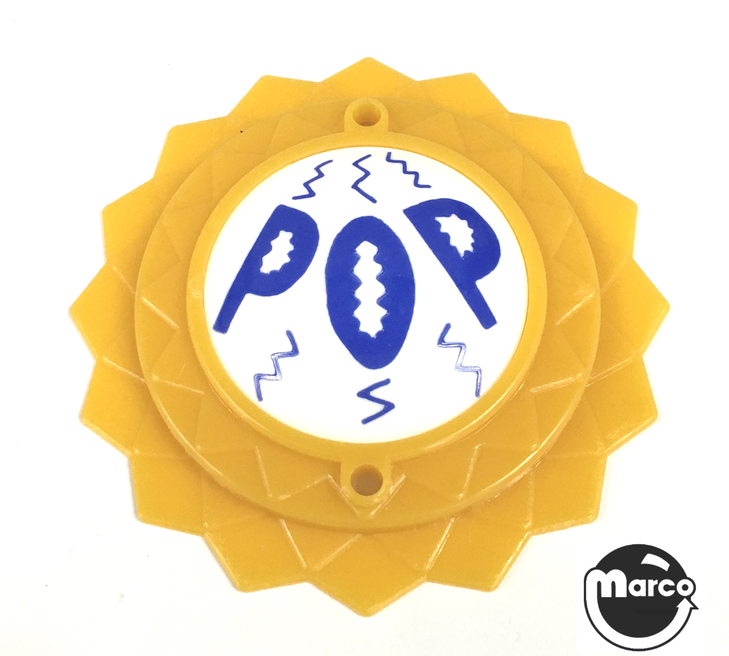 Pop bumper cap daisy dome 'Pop' Y/B