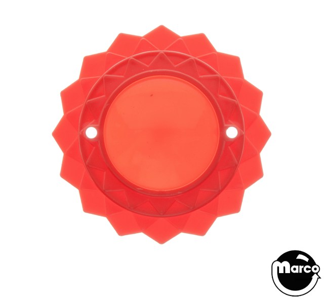 Pop bumper cap daisy dome red / red