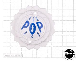 Pop bumper cap daisy dome 'Pop' W/B