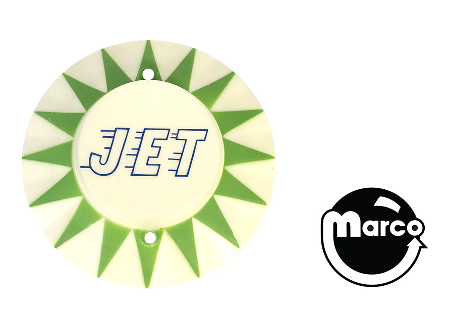 Pop bumper cap sunburst 'Jet' G/B