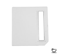 Coin entry plate - Williams quarter