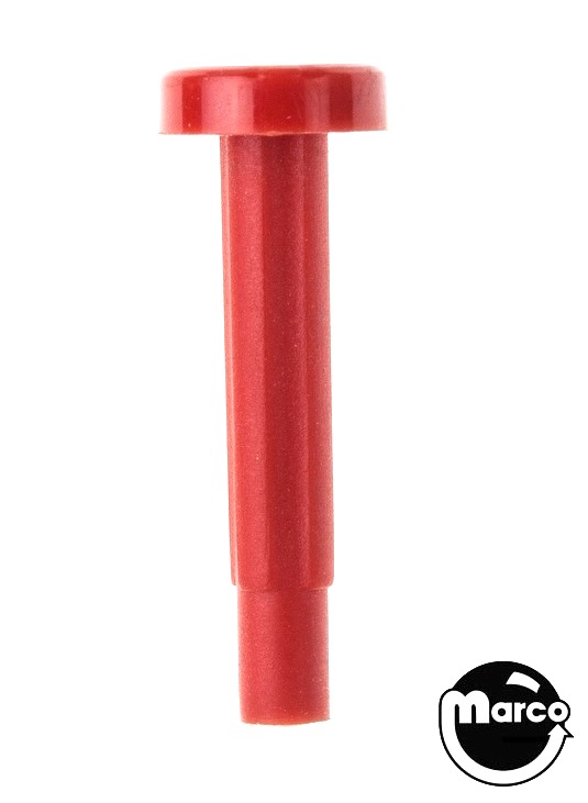 Rollover button 5/16 inch dia red 03-7262